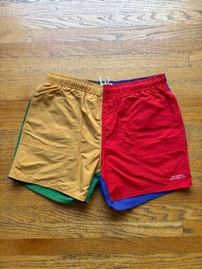 SATURDAYS NYC SWIM SHORTS - Rainbow - large